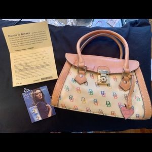 Dooney and Bourke flap satchel